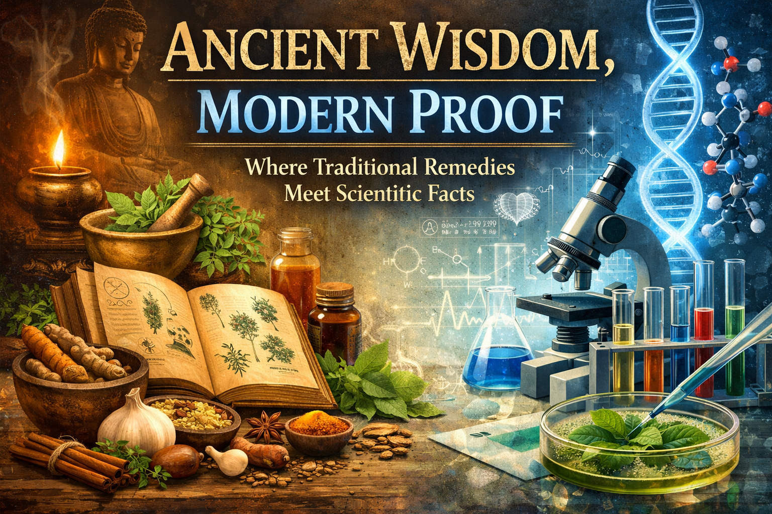 Ancient Wisdom, Modern Proof: Where Traditional Remedies Meet Scientific Facts