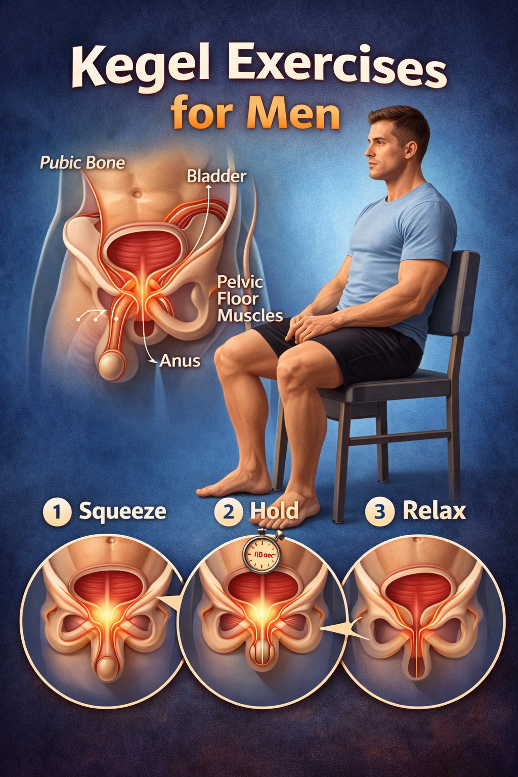 The Hidden Foundation: Kegel Exercises for Men